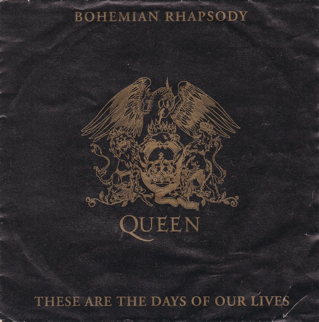 Queen - Bohemian Rhapsody / These Are The Days Of Our Lives, Gebruikt, 7 inch, Ophalen of Verzenden, Pop