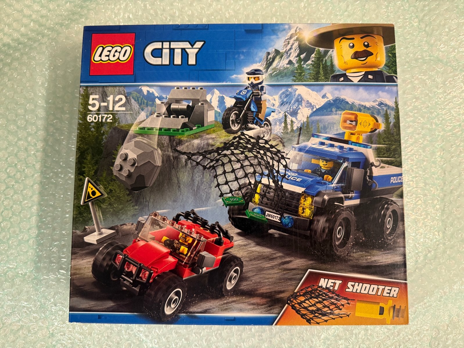 LEGO City 60172 Achtervolging in de bergen (Nieuw in doos), Lego Group, Nieuw, Ophalen of Verzenden, Lego Group