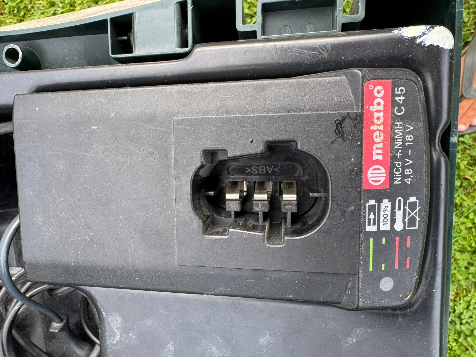 Oplader Metabo, Gebruikt