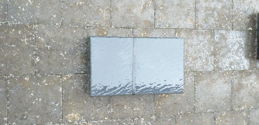 250 leien 40 x 24 cm, Ophalen, Kunststof, 10 tot 15 m², Zo goed als nieuw