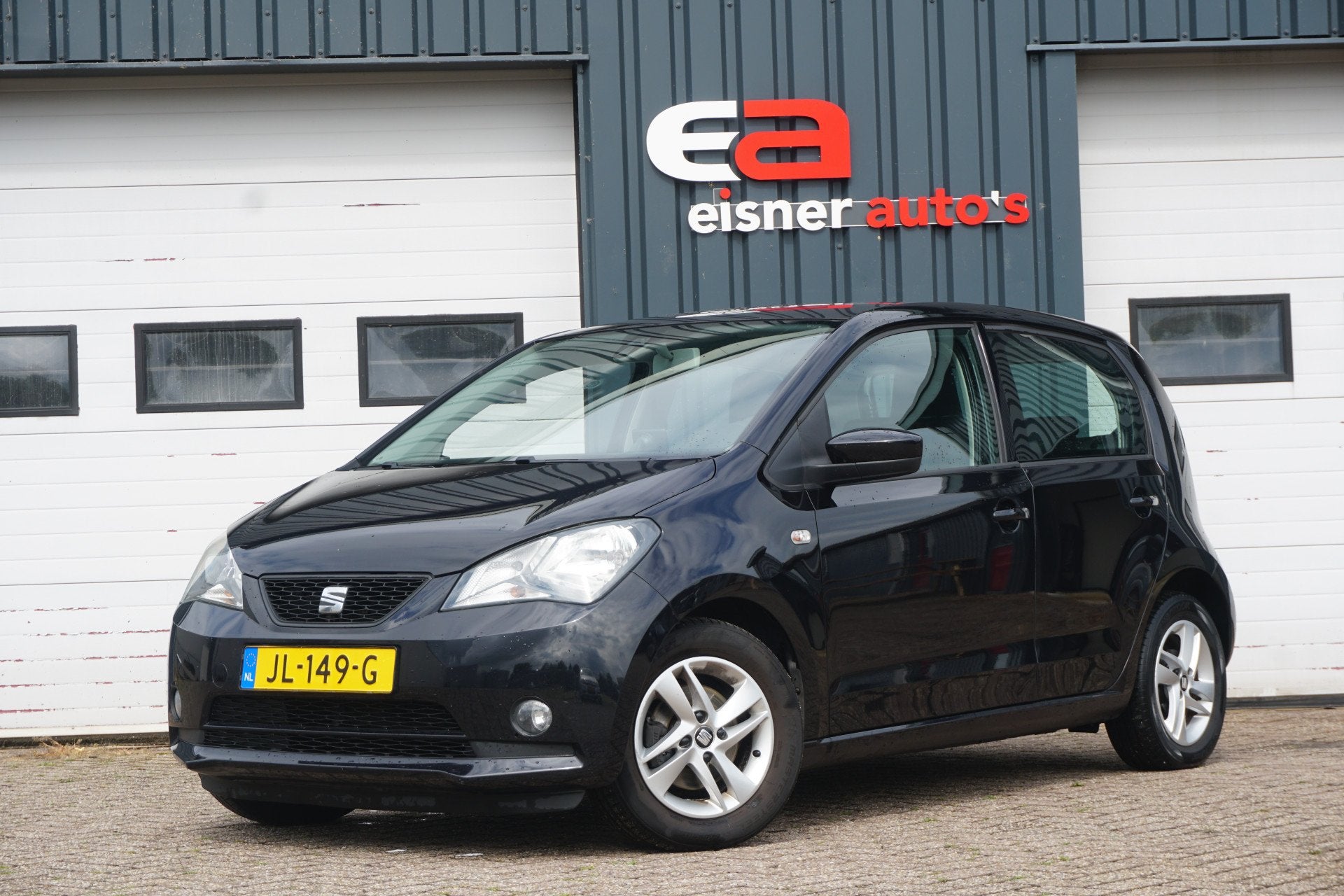 SEAT Mii 1.0 Style Connect | NAVI | AIRCO | ELEKTR. PAKKET |, Stof, Gebruikt, Mii, Zwart