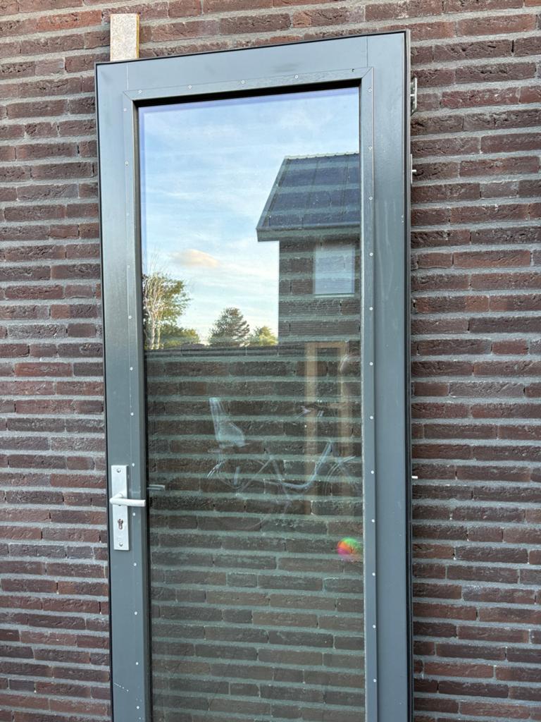 T.e.a.b.  Glazen buitendeur 80x233 cm, Gebruikt, 80 tot 100 cm, 215 cm of meer, Binnendeur