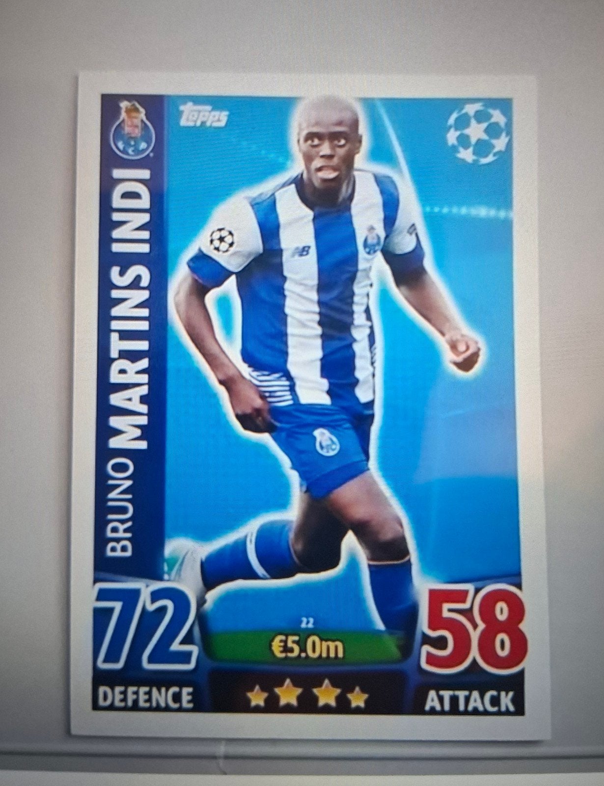 Bruno Martins Indi, Ophalen of Verzenden, Nieuw, Buitenlandse clubs, Poster, Plaatje of Sticker