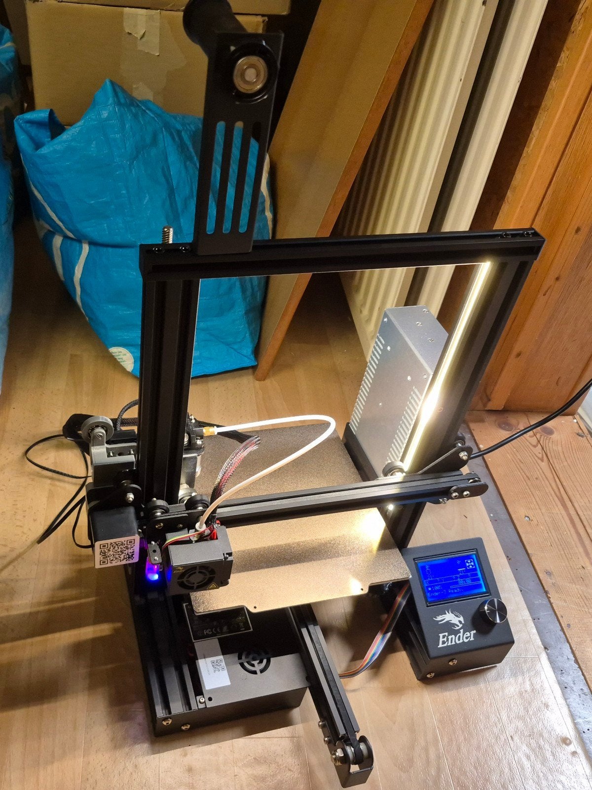 Creality Ender-3 met SKR Mini E3 V2 en BLTouch, Computers en Software, 3D Printers, Gebruikt, Filament, Ophalen