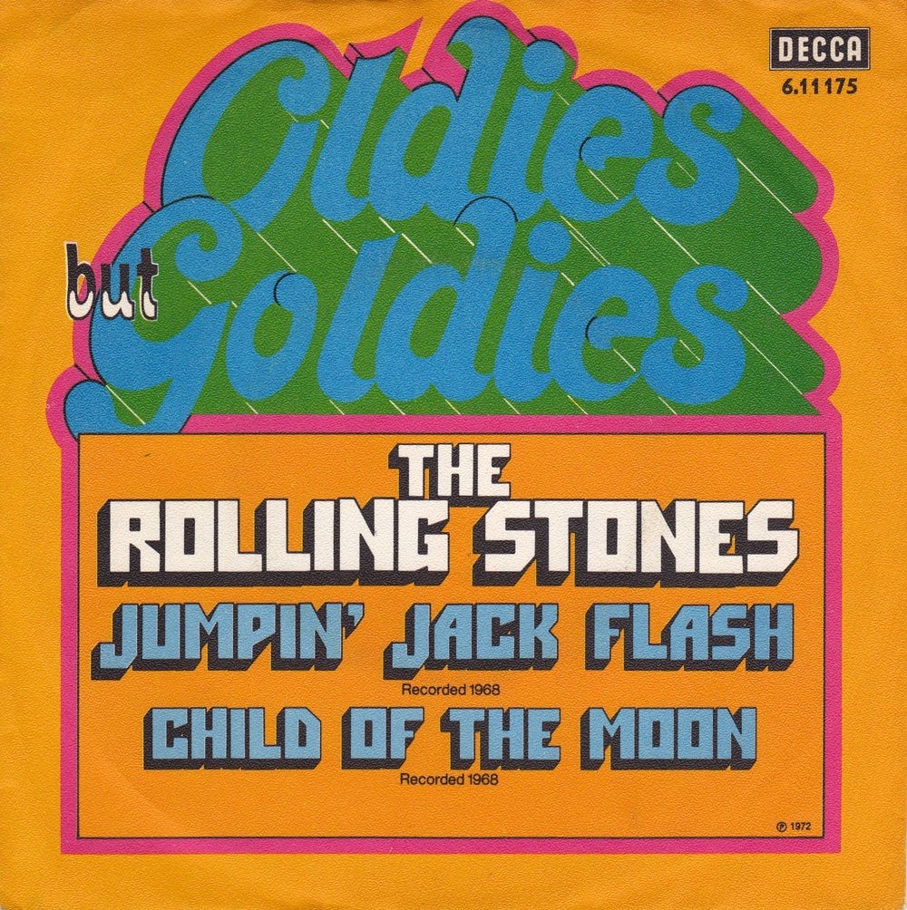 The Rolling Stones - Jumpin' Jack Flash 7", Ophalen of Verzenden, Zo goed als nieuw, 7 inch, Pop