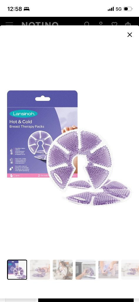 Lansinoh TheraPearl gel kussentjes voor de borsten NIEUW, Ophalen of Verzenden, Nieuw, Overige typen, Overige merken