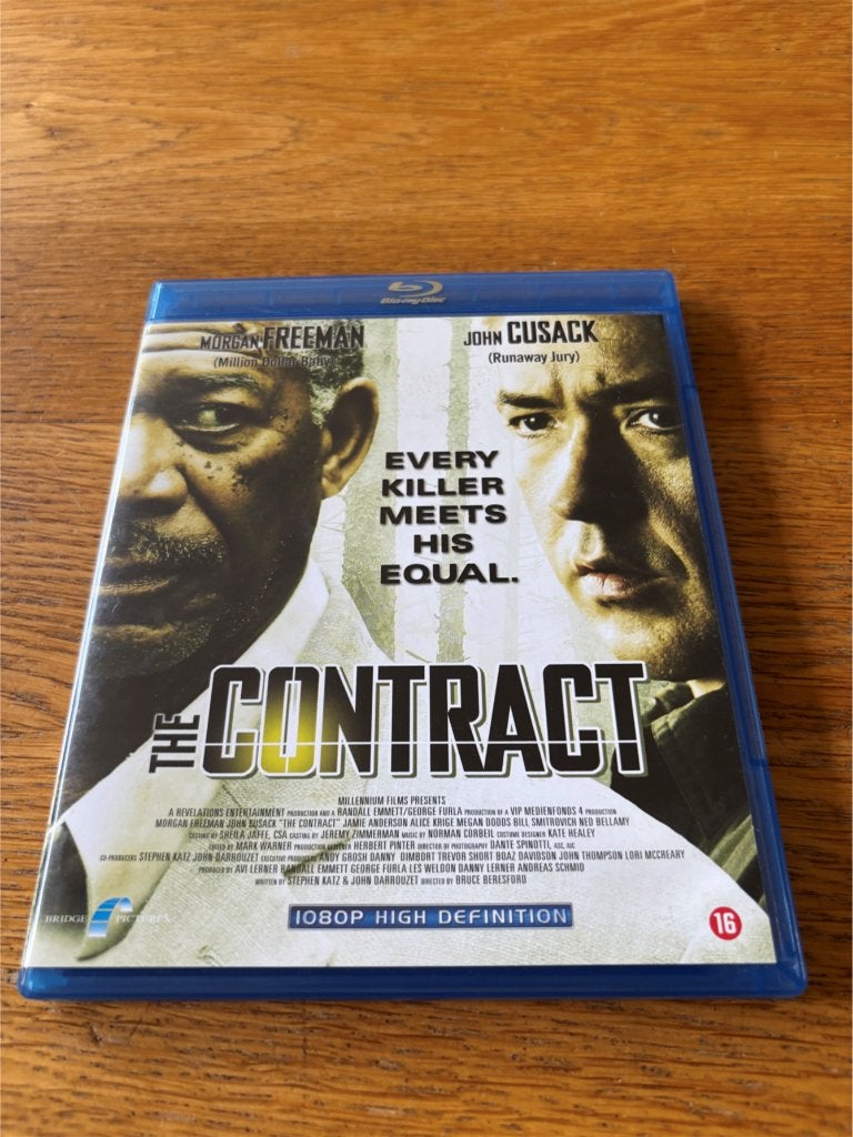 Blu-ray The Contract - NL-Uitgave, Cd's en Dvd's, Vanaf 16 jaar, Nederlands, Film, Actie