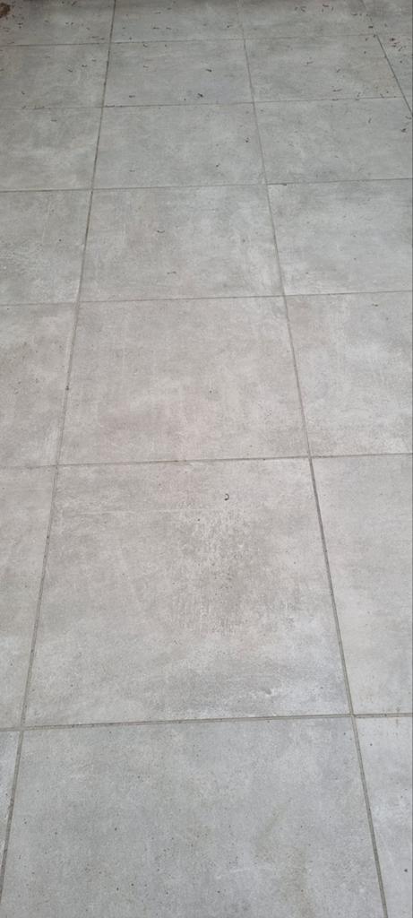 Keramische licht Beige Terrastegels 60x60x4, Ophalen, Nieuw, Keramiek, Terrastegels