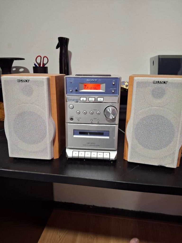 Sony CMT-EP313 Micro Hi-Fi Component System met speakers, Ophalen of Verzenden