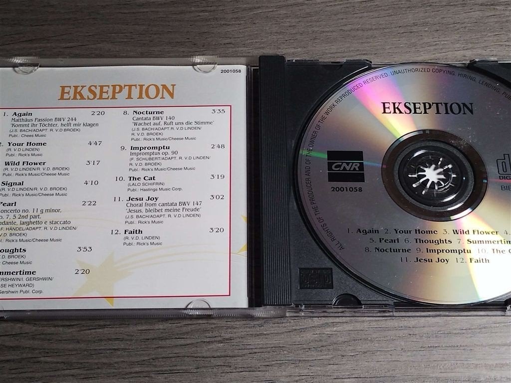 Ekseption ‎– Ekseption, Cd's en Dvd's, Ophalen of Verzenden, Zo goed als nieuw, Poprock
