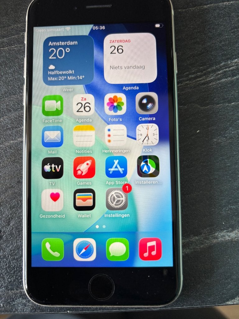 iPhone SE 2022 refurbished, Ophalen, 83 %, Wit, Refurbished