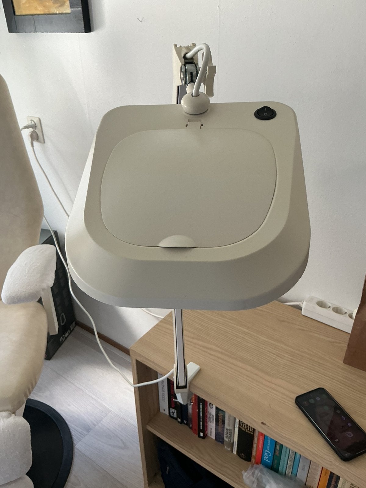 Pedicure loeplamp, Ophalen, Zo goed als nieuw, Loeplamp