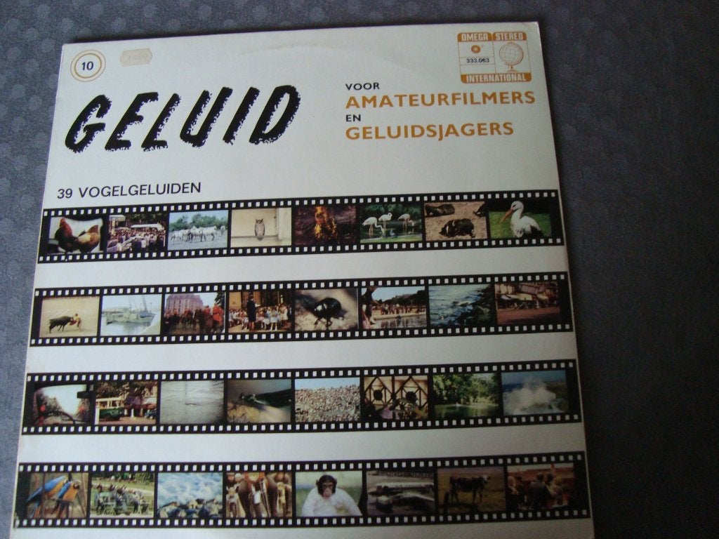 Geluid voor amateurfilmers en geluidsjagers 39 vogelgeluiden, Ophalen of Verzenden, Zo goed als nieuw, 12 inch, Levenslied of Smartlap
