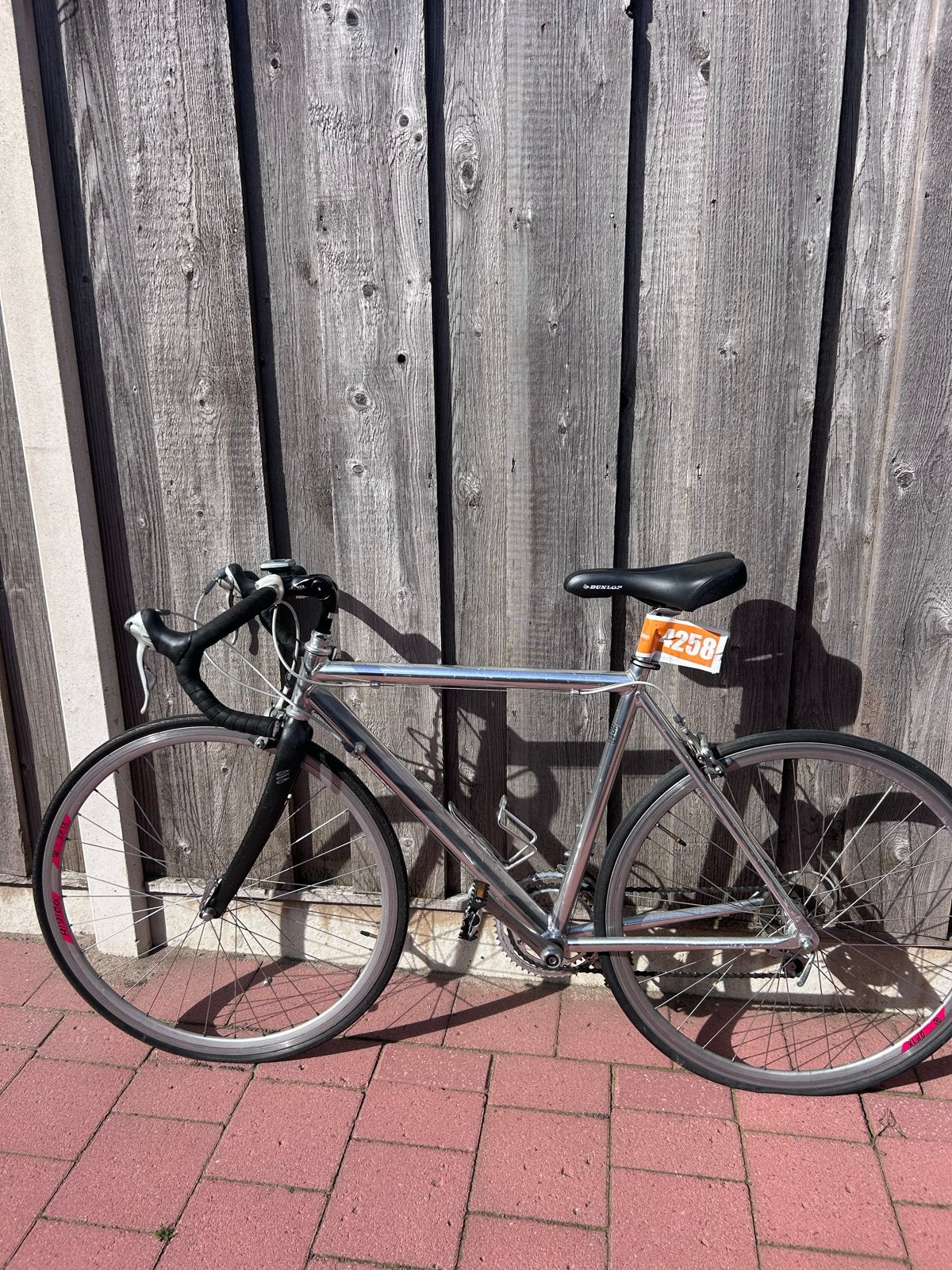 Alu Oldtimer racefiets met klassieke vintage uitstraling, Gebruikt, 10 tot 15 versnellingen, Velgrem, Aluminium