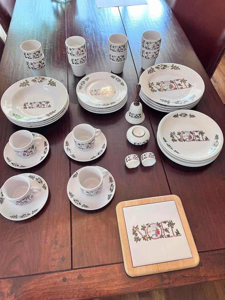 Kerstservies 'Noël' - Compleet, Ophalen