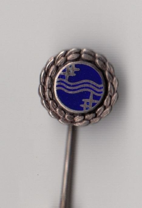 Philips 25 jarig Jubileum Zilveren Logo speldje, Gebruikt, Niet vindbaar, Niet vindbaar, Speldje of Pin