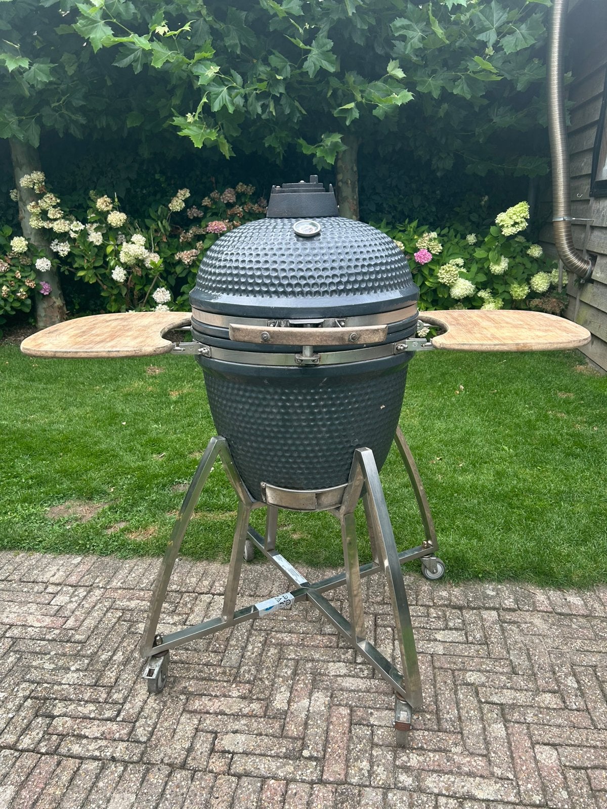 BBQ Kamado XL Greenegg, Ophalen, Gebruikt