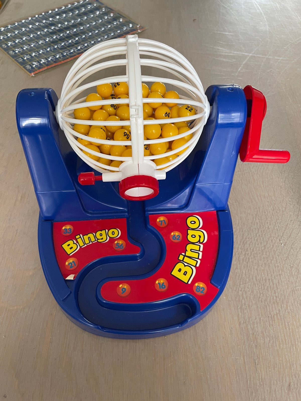 Bingo spel, Vijf spelers of meer, Ophalen, Gebruikt