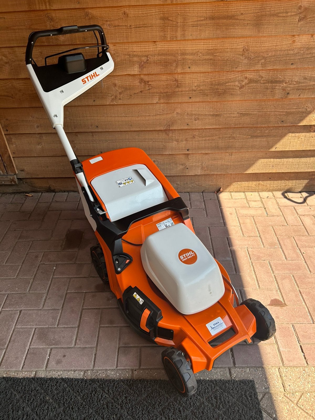 STIHL RMA 453PV accu loopmaaier, Ophalen, Cirkelmaaier, Accu-grasmaaier, Zo goed als nieuw