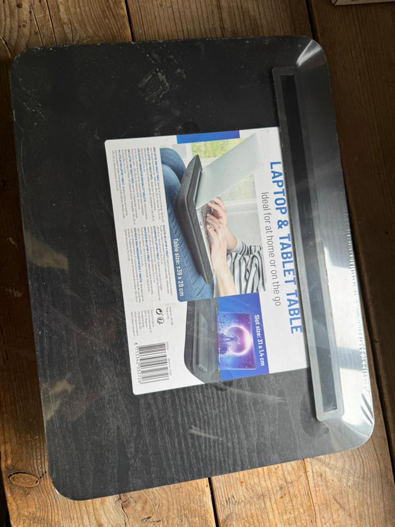 Nieuw Laptop & Tablet Tafel - Ideaal voor thuis of onderweg, Ophalen of Verzenden, Nieuw