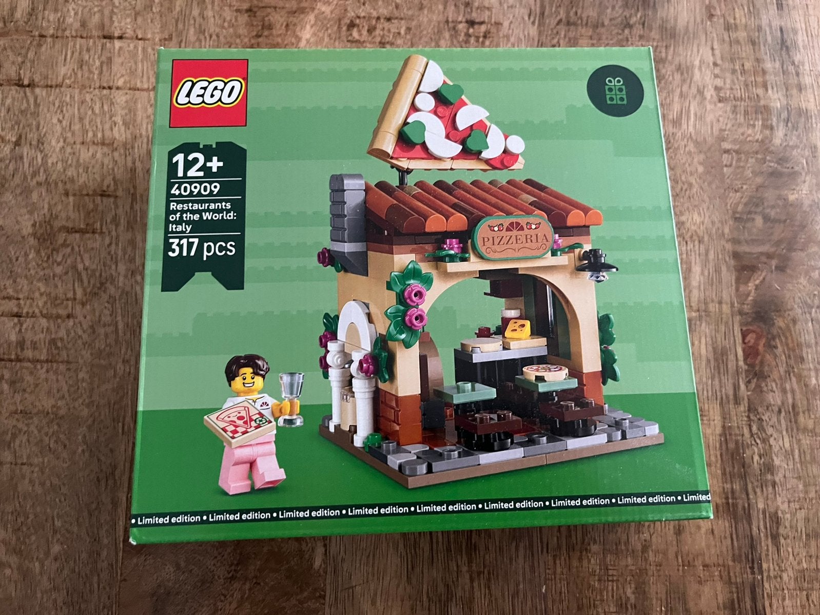 Lego 40909 Restaurants of the World : Italy Limited Edition, Kinderen en Baby's, Ophalen, Lego, Nieuw, Complete set