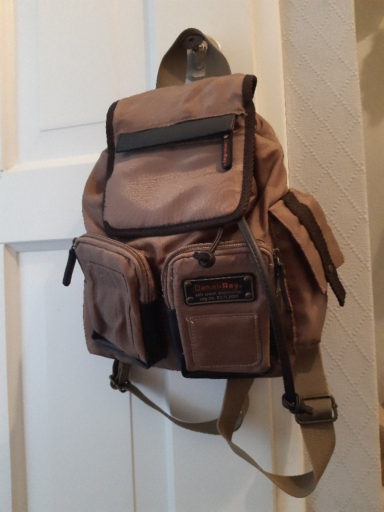 Nieuw rugzakje Daniel Ray - camel bruin, Ophalen of Verzenden, Nieuw, Bruin, Overige merken