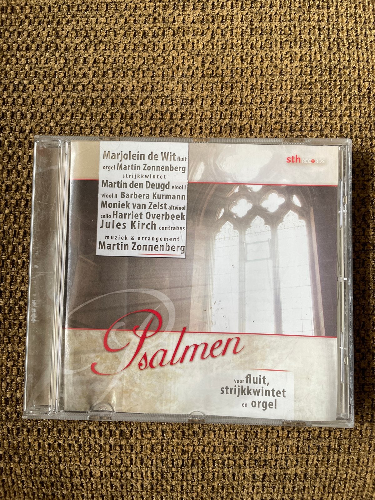 Psalmen voor fluit, strijkkwintet en orgel - Marjolein de Wi, Kamermuziek, Overige componisten, Modernisme tot heden, Ophalen of Verzenden