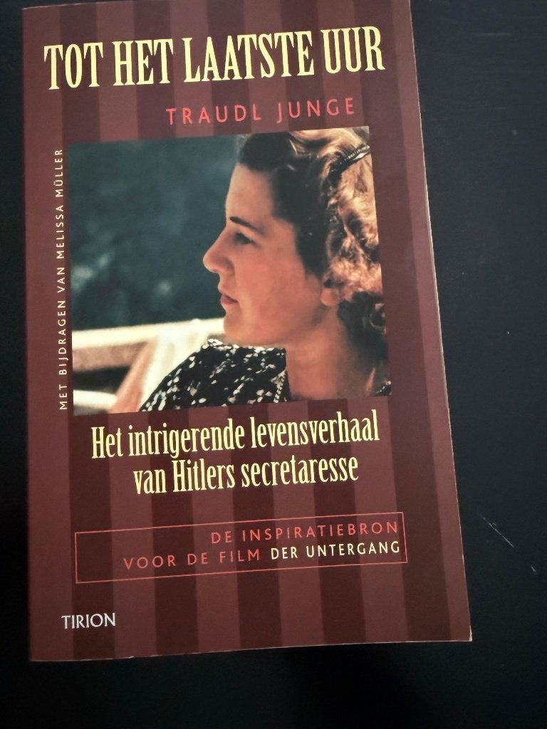 Tot het laatste uur, Boeken, Tweede Wereldoorlog, Ophalen of Verzenden, Algemeen, Traudl Junge