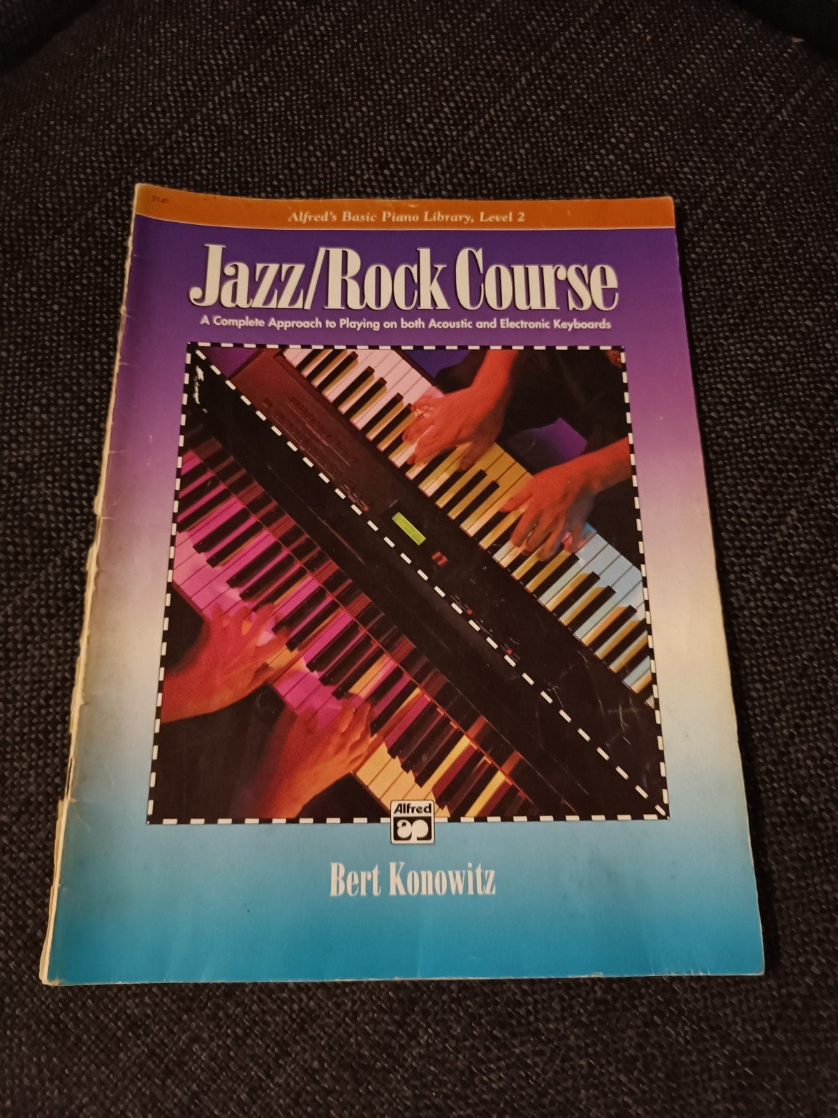 Alfred's Basic Piano Library: Jazz/Rock Course Level 2, Gebruikt, Les of Cursus, Ophalen of Verzenden, Piano