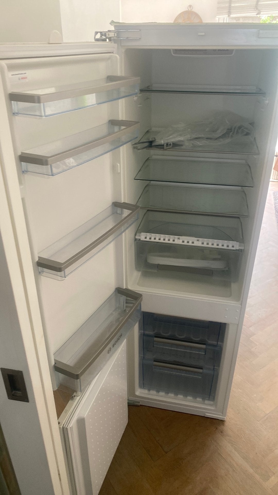 Mooie inbouw koelkast vrieser bosch, 200 liter of meer, Ophalen of Verzenden, Zo goed als nieuw, Zonder vriesvak