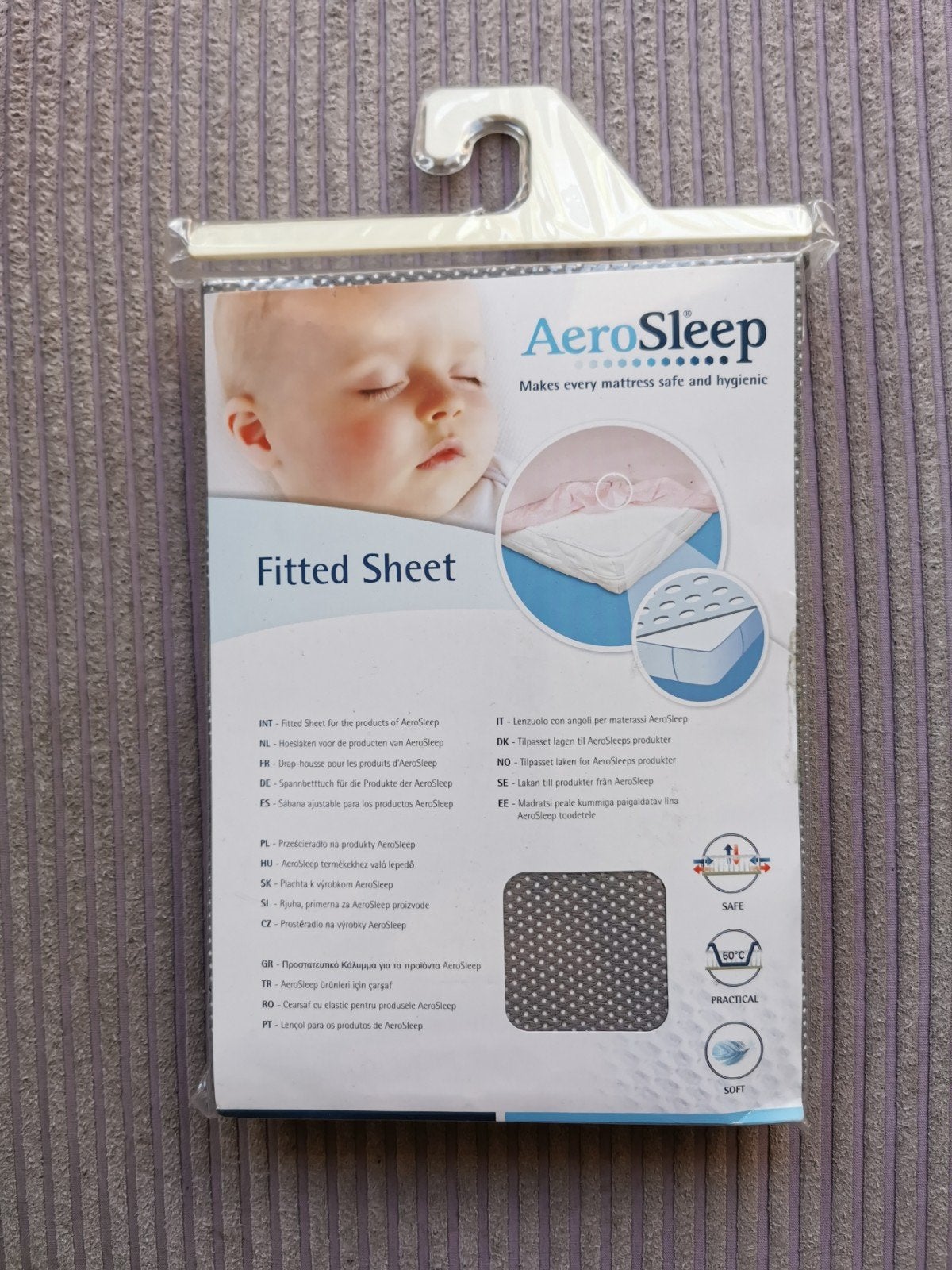 Aerosleep fitted sheet 70x150 cm, Jongetje of Meisje, Hoeslaken of Sloop, Nieuw, Ophalen of Verzenden