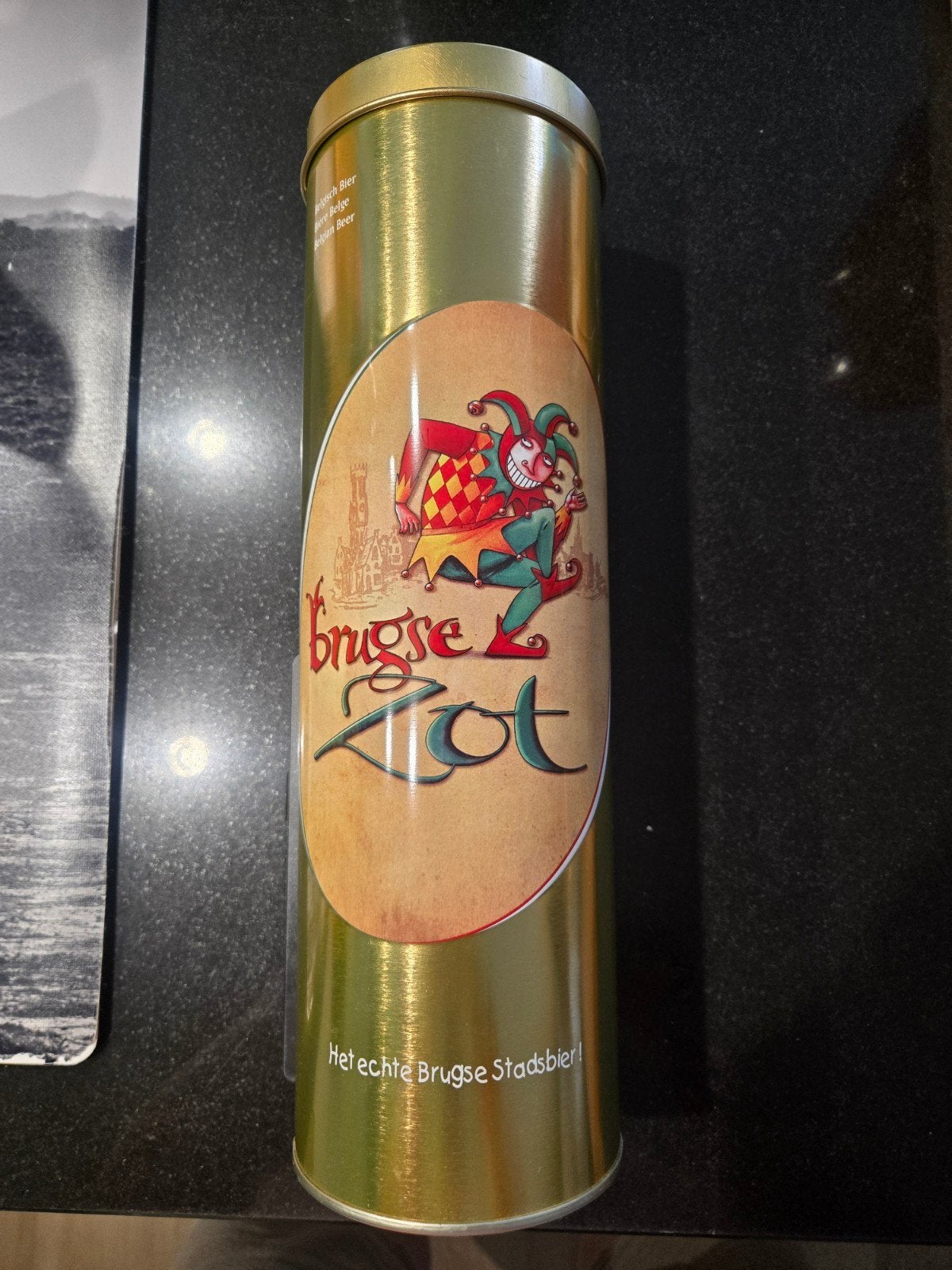 Brugse Zot Blond Bierfles met Geschenkverpakking uit 2011, Verzamelen, Ophalen of Verzenden, Nieuw, Flesje(s), Overige merken