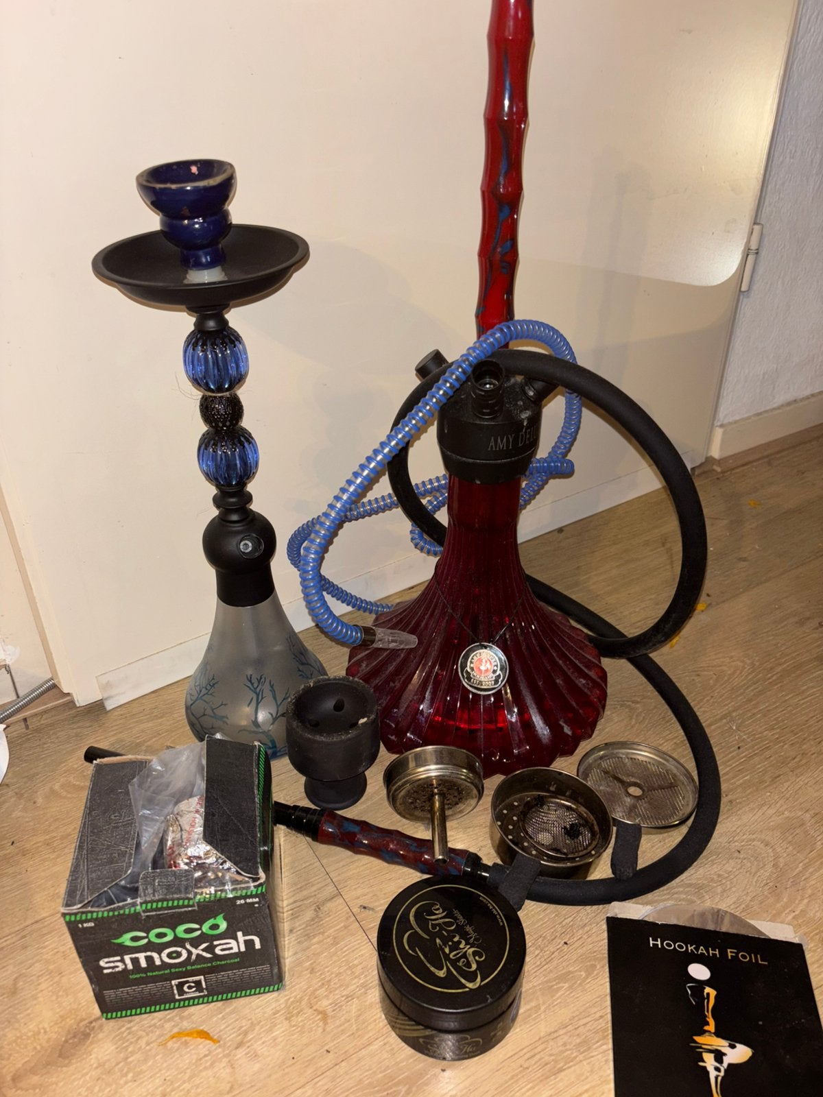 Shisha, Ophalen, Zo goed als nieuw