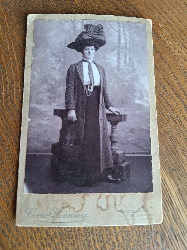 CDV Henning Middelburg Vlissingen Breda, Gebruikt, Verzenden, Foto, Voor 1940
