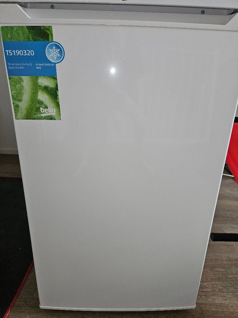 Beko tafelmodel koelkast met vriesvak – 86 liter, Ophalen, Gebruikt, Energieklasse A of zuiniger, 45 tot 60 cm