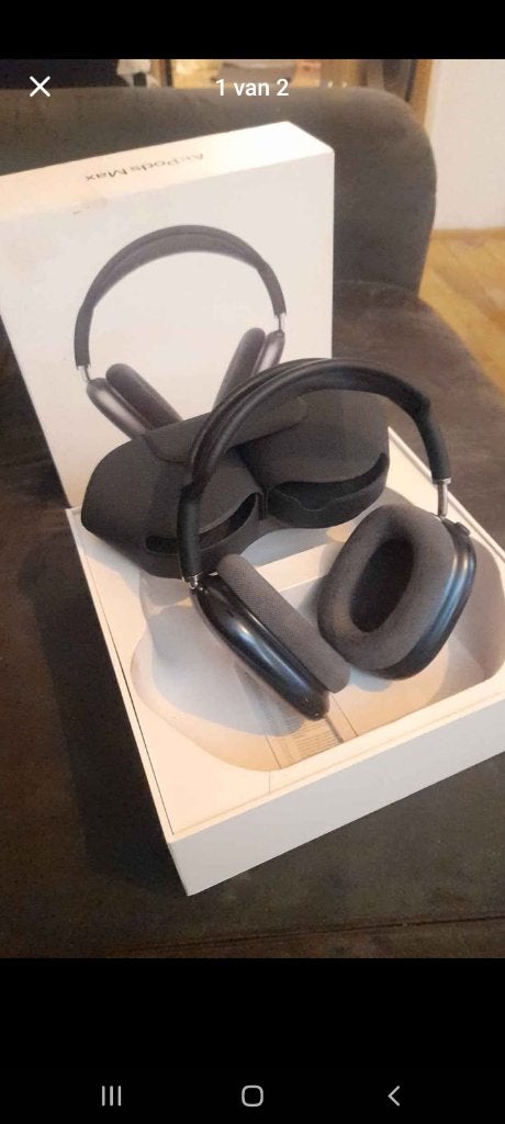 Apple AIRPODS max headset, Audio, Tv en Foto, Koptelefoons, Ophalen, Overige typen, Zo goed als nieuw, Apple