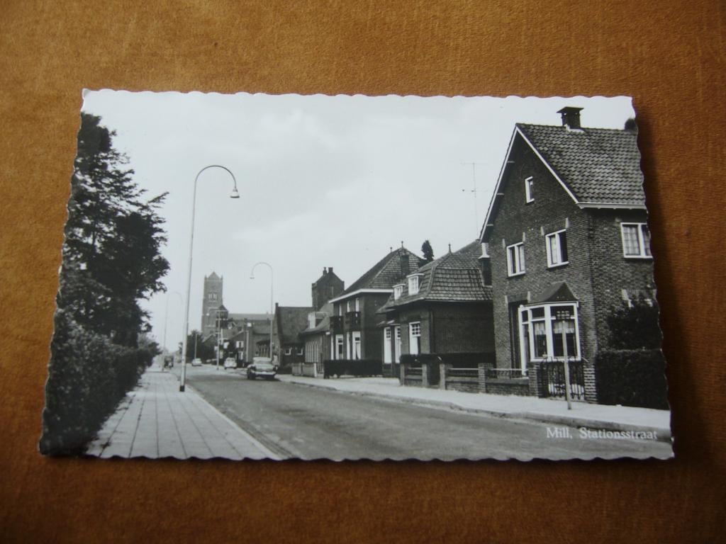 MILL  =  STATIONSSTRAAT, Ophalen of Verzenden, 1940 tot 1960, Ongelopen