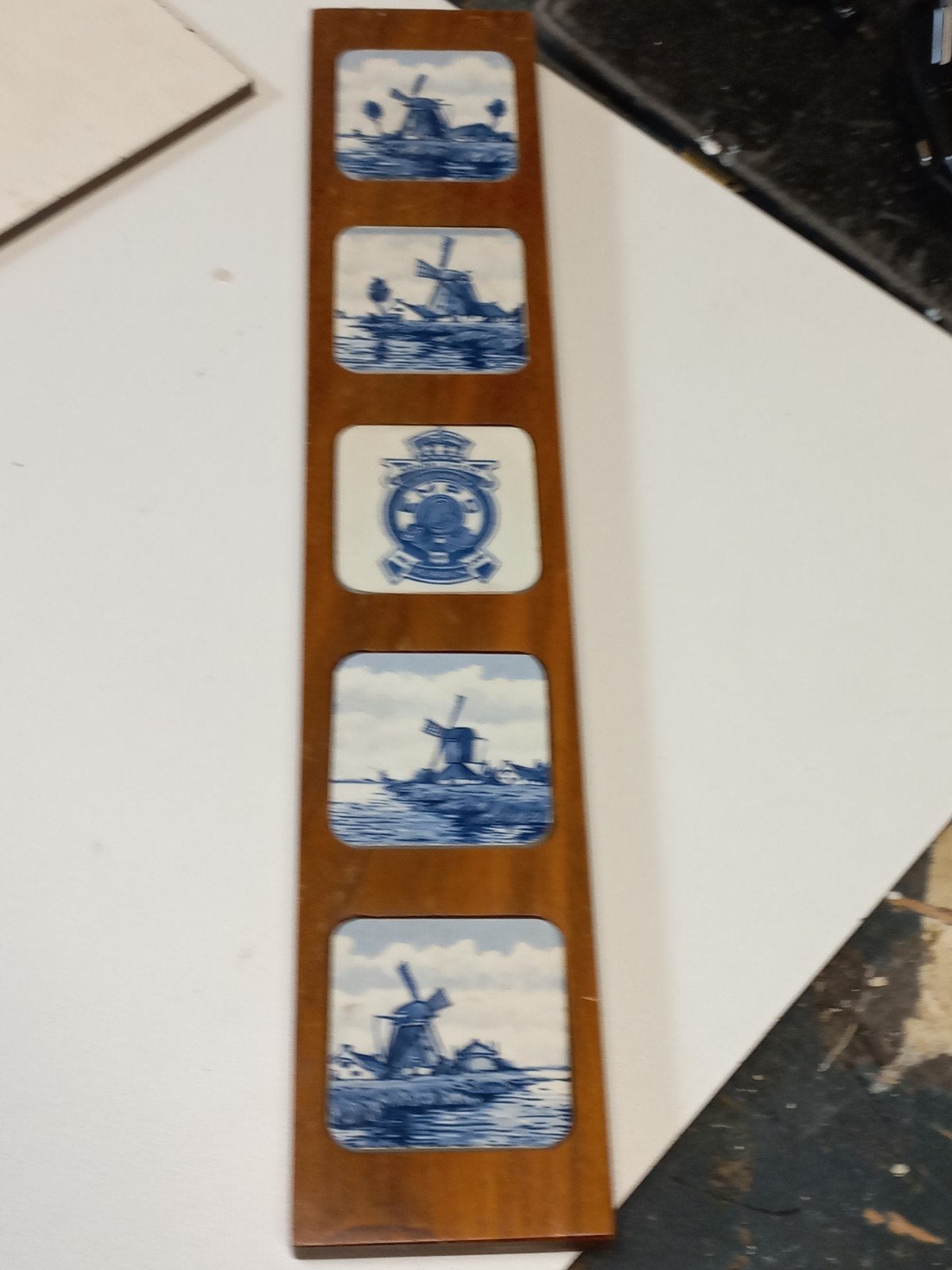 Delfts Blauw fiets verzamelen empo met Molens en EMPRO Logo, Ophalen of Verzenden
