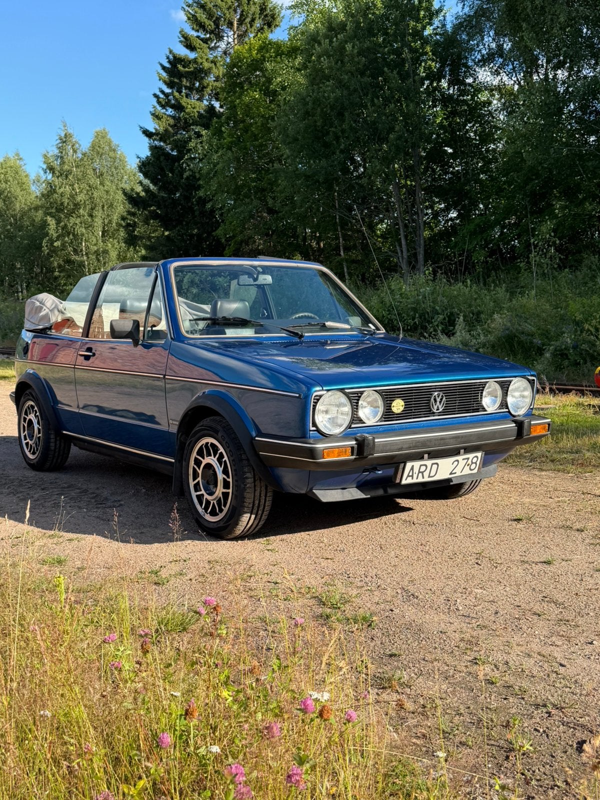 Volkswagen Golf 1.8 GLI 1984 93.290 km Originele lak, Auto's, Volkswagen, Voorwielaandrijving, Zwart, 4 cilinders, Cabriolet