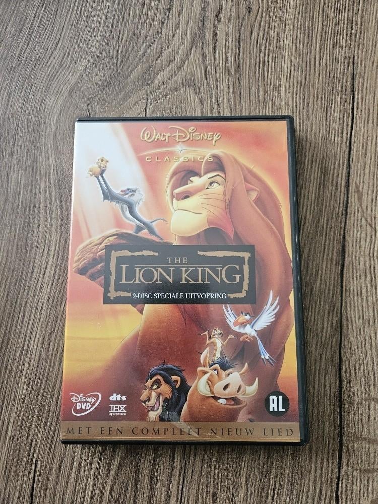 DVD The Lion King, Goede staat, zitten 2 DVD's in, Alle leeftijden, Ophalen of Verzenden, Zo goed als nieuw, Overige genres