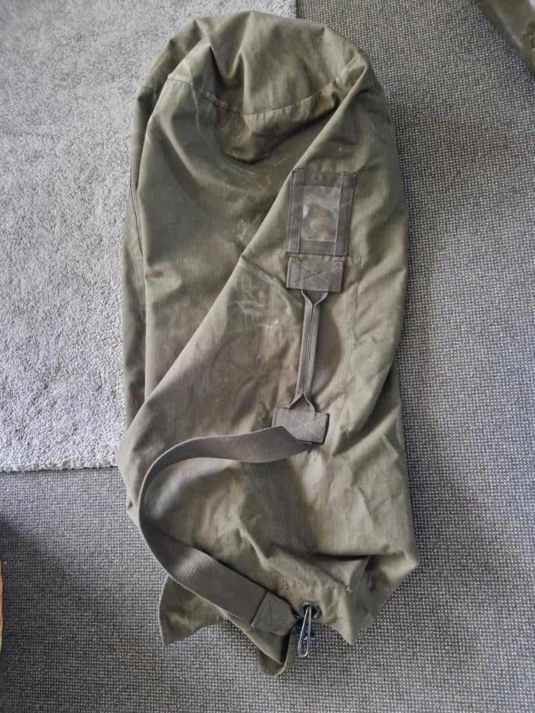 Vintage Landmacht Plunjezak koude oorlog, Ophalen of Verzenden, Landmacht, Nederland, Overige typen