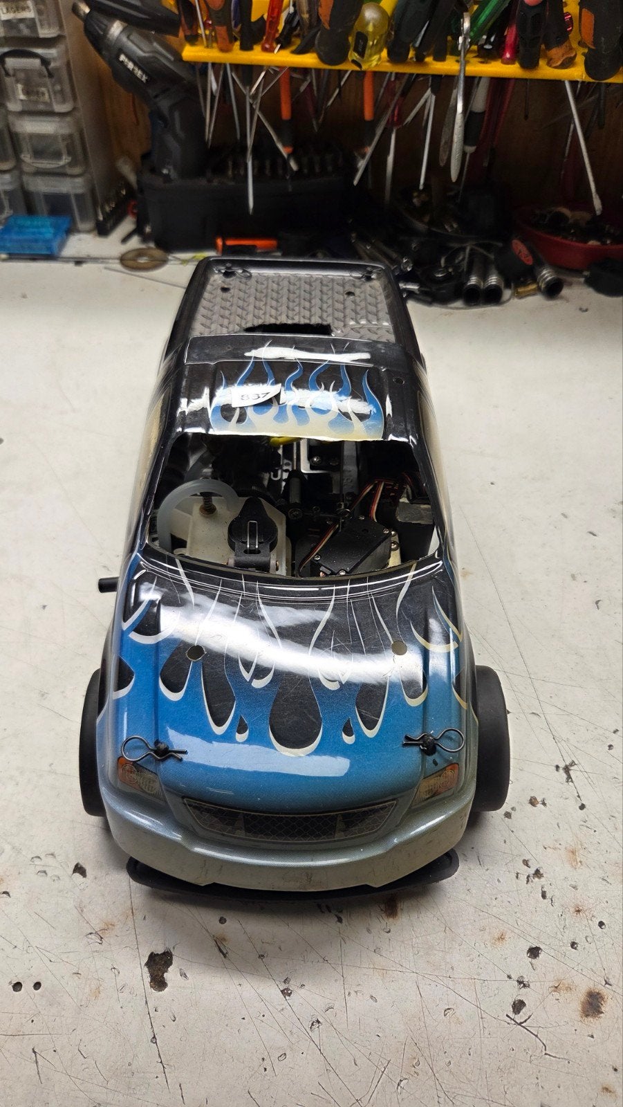 te koop leuke reely p 190, Gebruikt, Ophalen of Verzenden, Schaal 1:10, Auto onroad