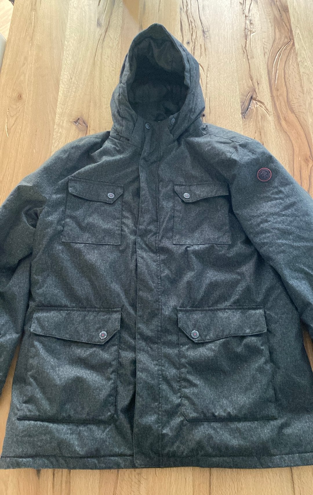NZA winterjas parka grijs maat xxl 2xl, Ophalen of Verzenden, Zo goed als nieuw, Overige maten, Grijs