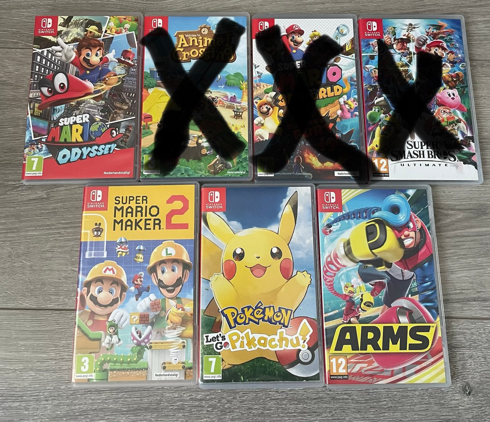 Diverse Nintendo Switch spellen, Overige genres, Eén computer, Ophalen of Verzenden, Zo goed als nieuw