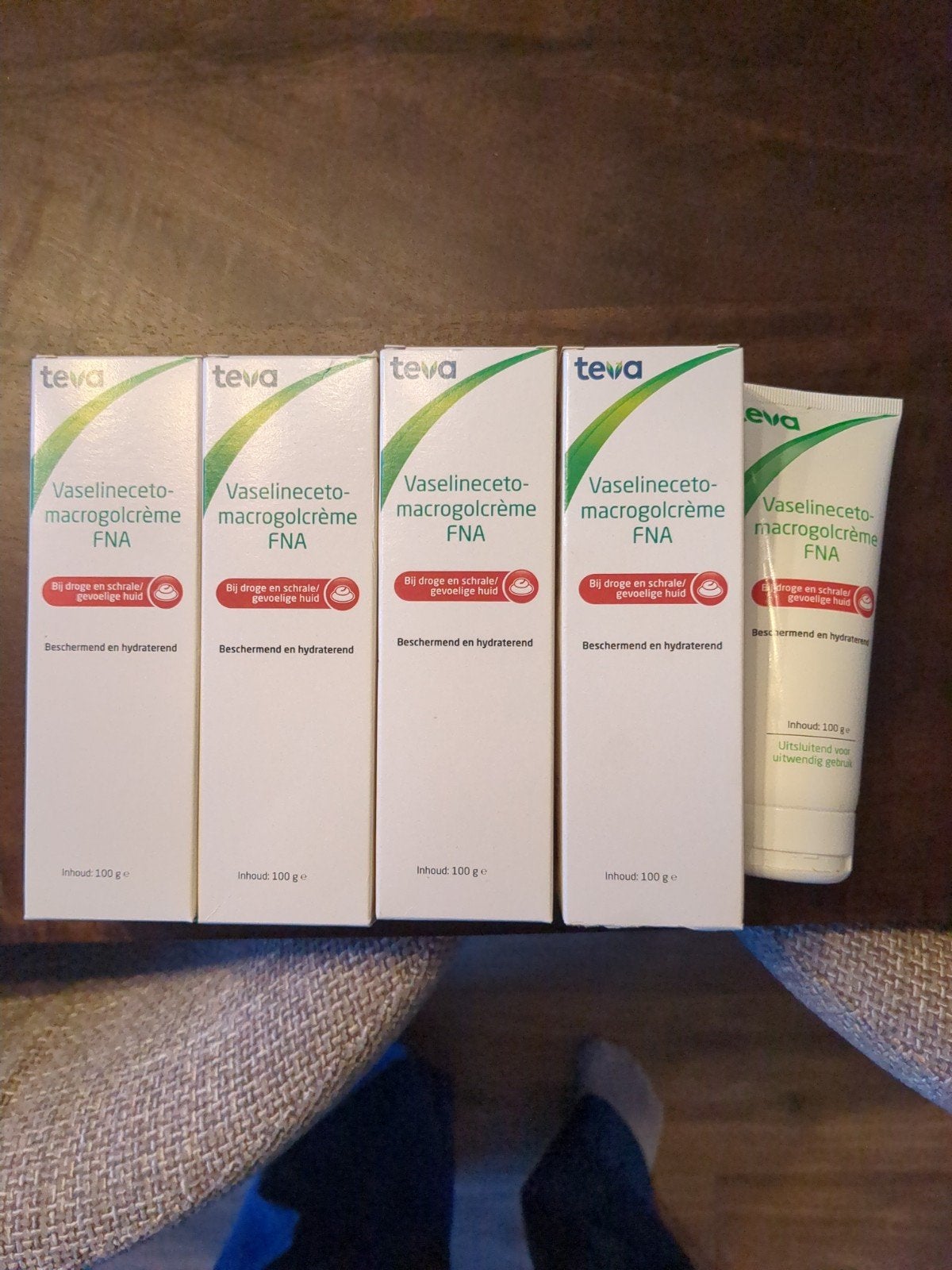Vaselinecetomacrogolcrème (5 stuks), Computers en Software, Ophalen of Verzenden