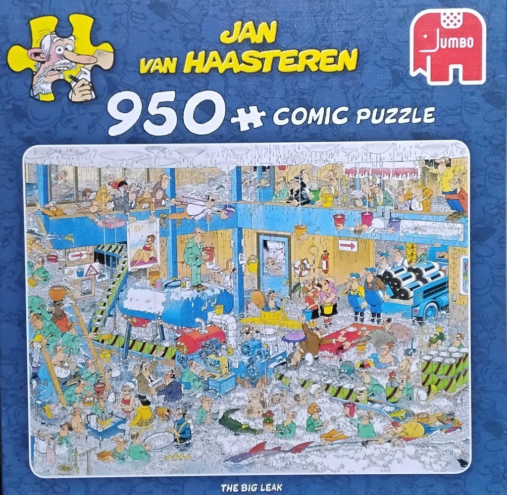 Jan van Haasteren puzzels, Ophalen, 500 t/m 1500 stukjes, Zo goed als nieuw, Legpuzzel