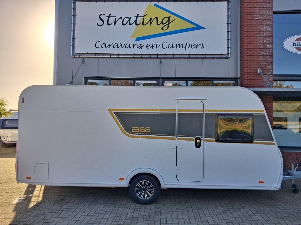 Bürstner B66 465 TS NIEUW!! FRANSBED!!, Schokbreker, Rondzit, Bedrijf, 1250 - 1500 kg