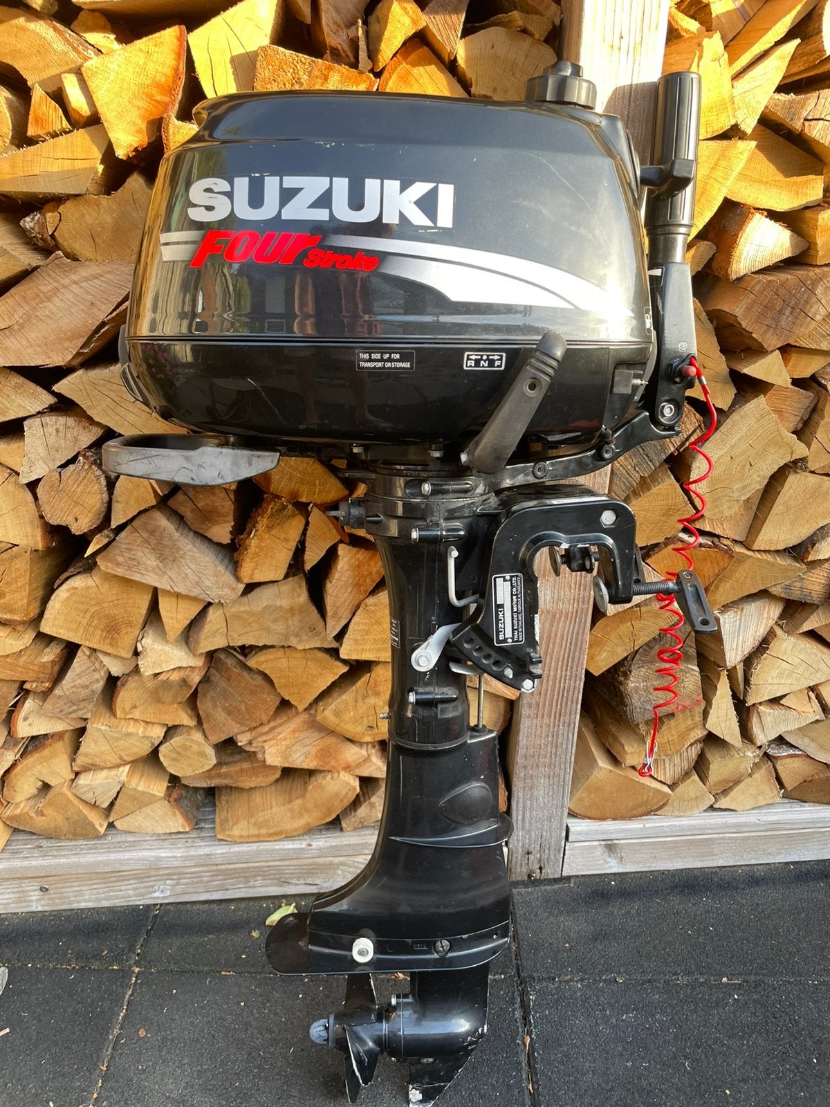 Suzuki 4 pk 4 takt kortstaat, Watersport en Boten, Buiten- en Binnenboordmotoren, 5 tot 10 pk, Viertaktmotor, Ophalen of Verzenden