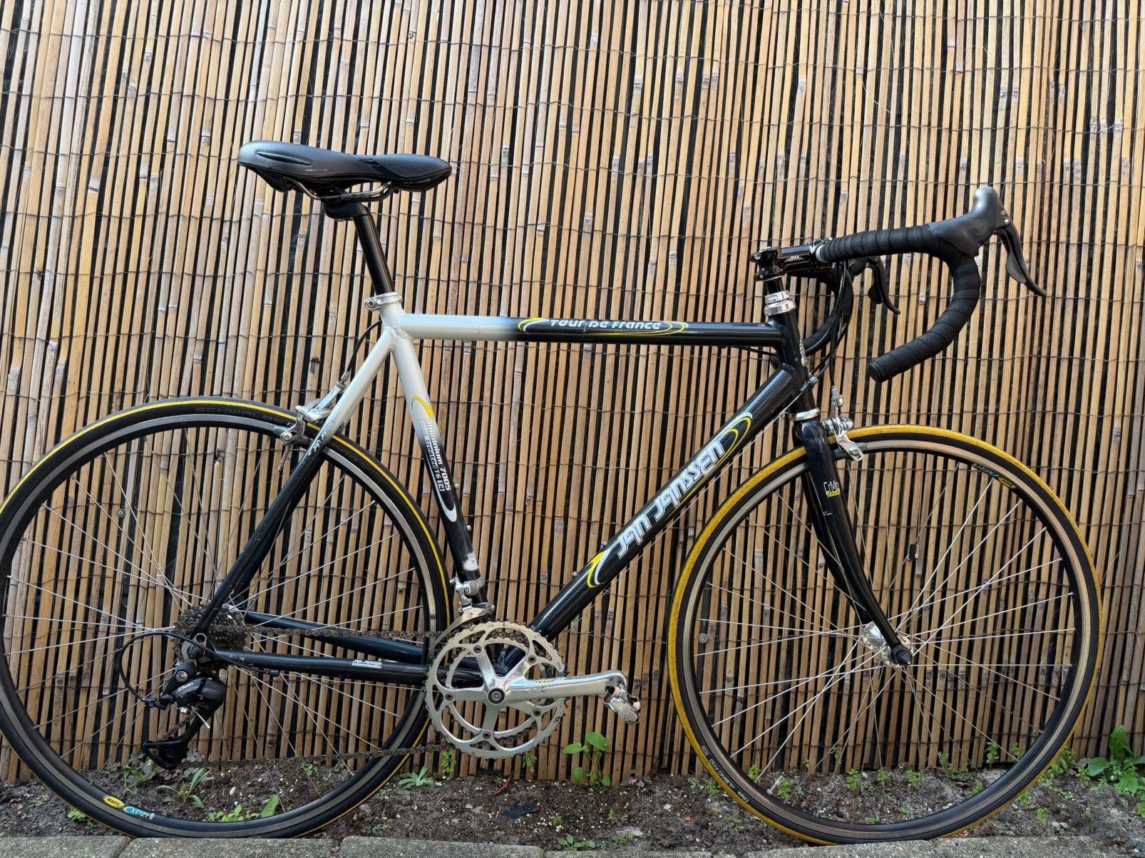Jan Janssen Tour de France racefiets L | Campagnolo | Mavic, Fietsen en Brommers, 28 inch, Aluminium, Zo goed als nieuw, 15 tot 20 versnellingen