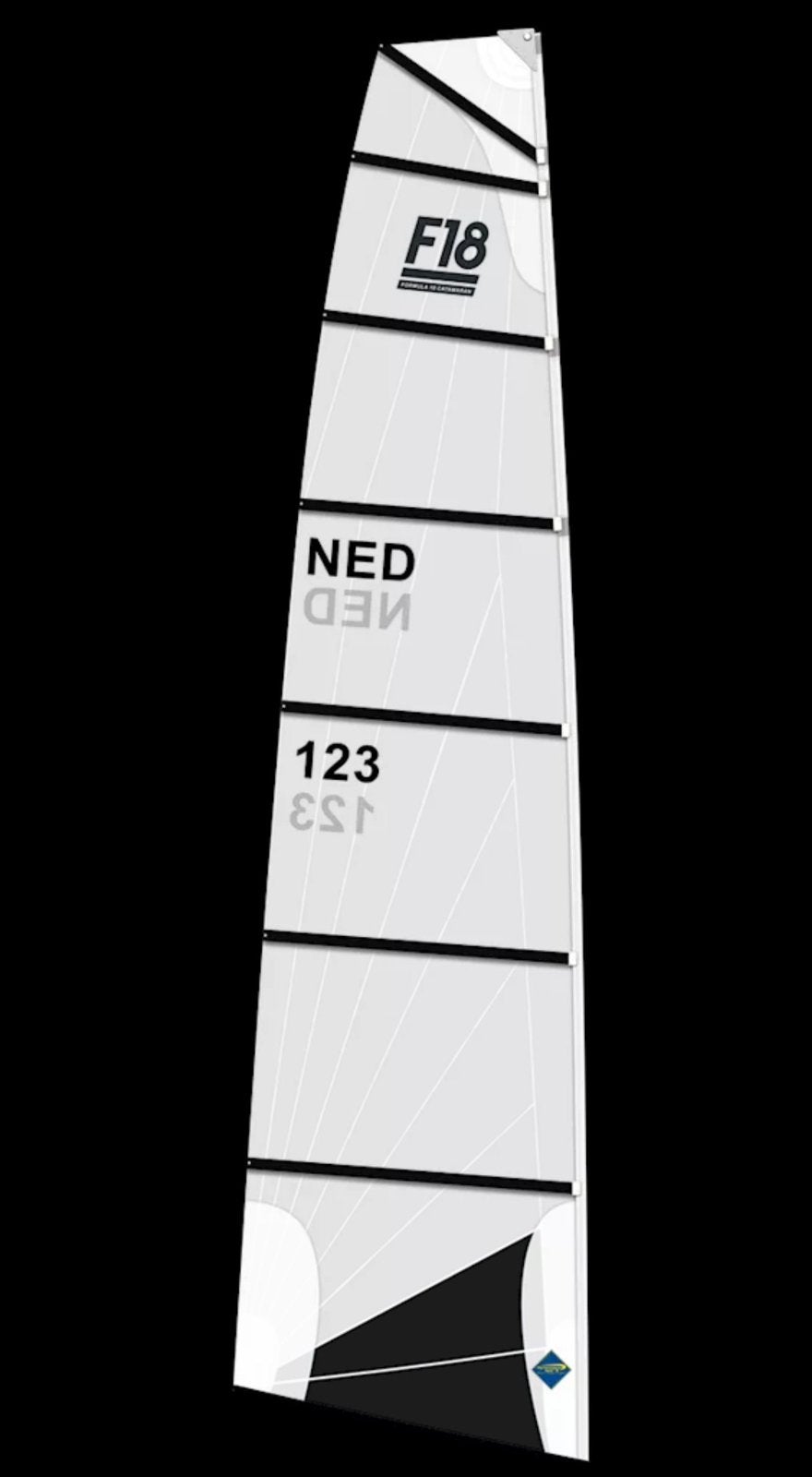 Gezocht: Nacra F18 infusion grootzeil, Ophalen, Zo goed als nieuw, Minder dan 15 m²